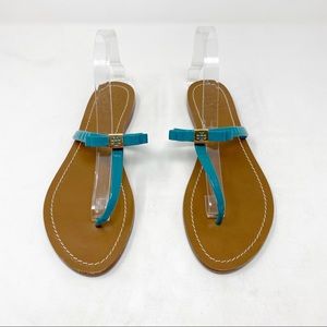 tory burch bow sandals
